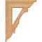 Ekena Millwork Balboa Traditional Smooth Bracket w/ Offset Brace, Western Red Cedar, 7 1/2"W x 24"D x 32"H BKT0806X24X32BOA01SWR - alternate 4